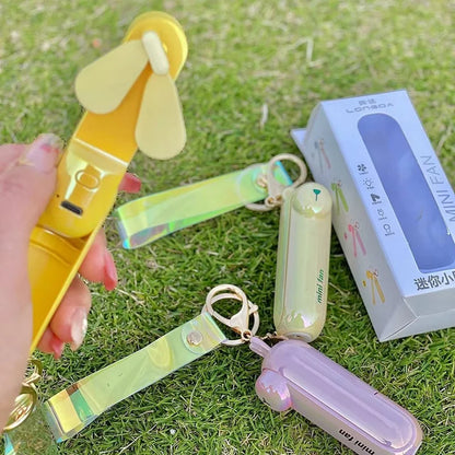 Cute Mini Fan Travel-Friendly USB Desk Cooling for Office Bedside