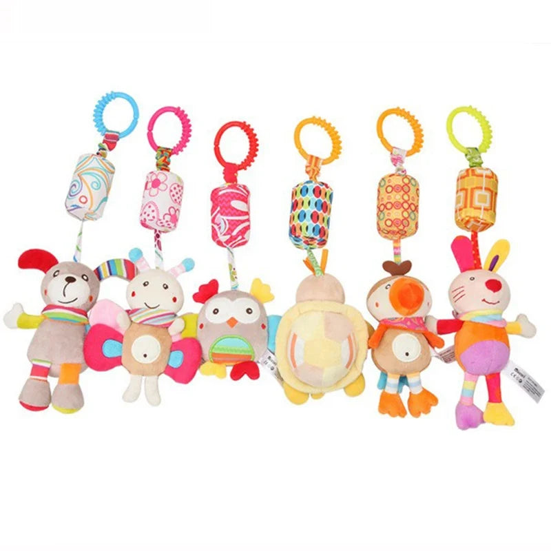 Rattle Baby Hanging Plush Toy Newborn Sensory Toys Gift