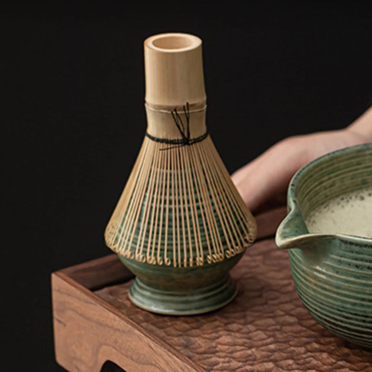 Matcha Whisk Holder Ceramic Chasen Stand Household Teaware