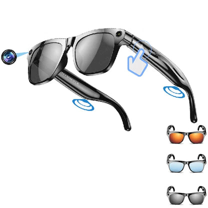 AI Smart Camera Glasses Bluetooth Call Voice Assistant
