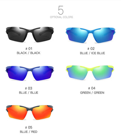 anti-glare UV400 acetate frame, photochromic lens option – Timeless unisex sports sunglasses