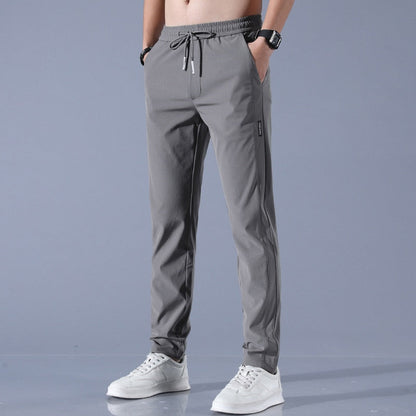 Men's Khaki Chino Pants - Lightweight Versatile Fit for Business and Casual Wear, Regular Fit, Multiple Sizes Available-5
