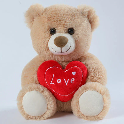 Teddy Bear Plush Toy Heart Hug Gift 2026 Valentine Gift For Kids Huggable Bear Plush