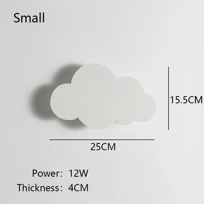 Wall Cloud Lamp Dimmable LED Nursery Light Remote Control Night Light Nursery Bedroom Decor Fall 2025 Cozy