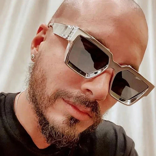 Sunglasses Black Retro Square Shades Deluxe Fashion Eyewear Fall 2026 Trend Gift Idea