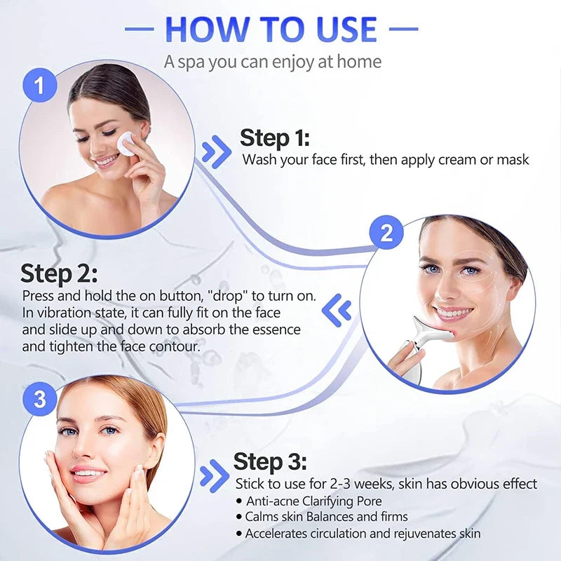 Lifting Face Massager EMS Neck And Face Device LED Photon Therapy Anti Wrinkle TikTok Viral Fall 2026 Gift