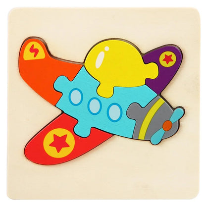 Puzzle Wooden Montessori Animals Educational Toy for Kids