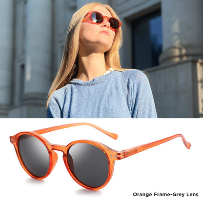Sunglasses Polarized Round Retro Unisex Eyewear Summer 2026 Trend UV400 Protection