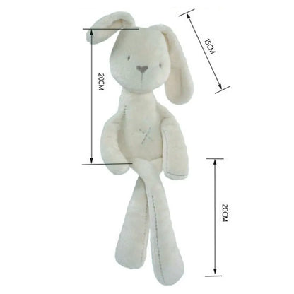 42CM Cute Cartoon Long Ears Rabbit Doll - Plush Toy for Children, Bunny Sleeping Mate, Stuffed Animal Gift