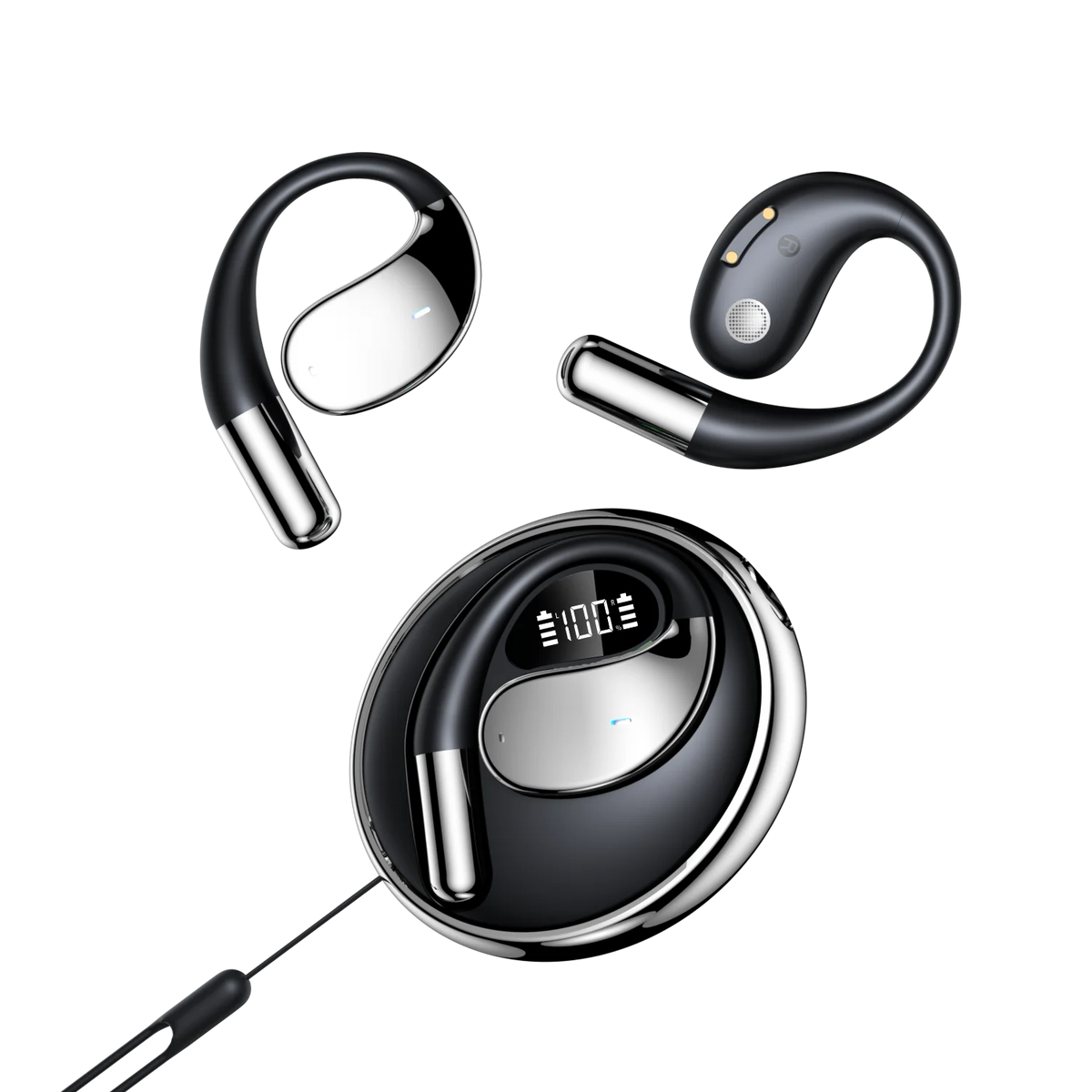AI Voice Translator Earbuds Mini Cordless Stereo Travel