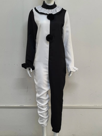 Art2025 Edition The Clown Cosplay Jumpsuit And Mask Halloween