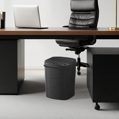 Touchless Sensor Trash Can Battery Powered Hygienic Household