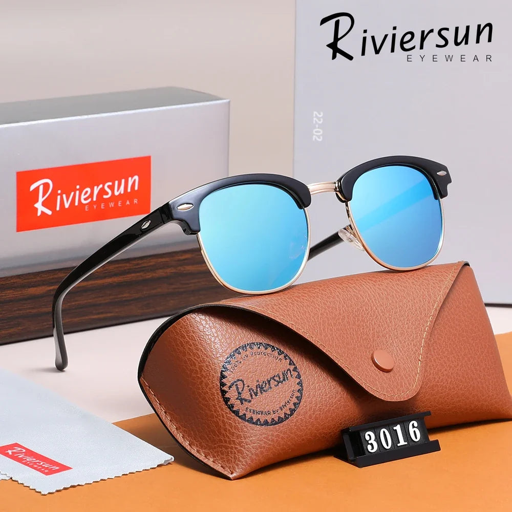 Unisex Outdoor Eyewear, TikTok Viral Fall 2026 Gift – Sunglasses UV400 Polarized Square Frame