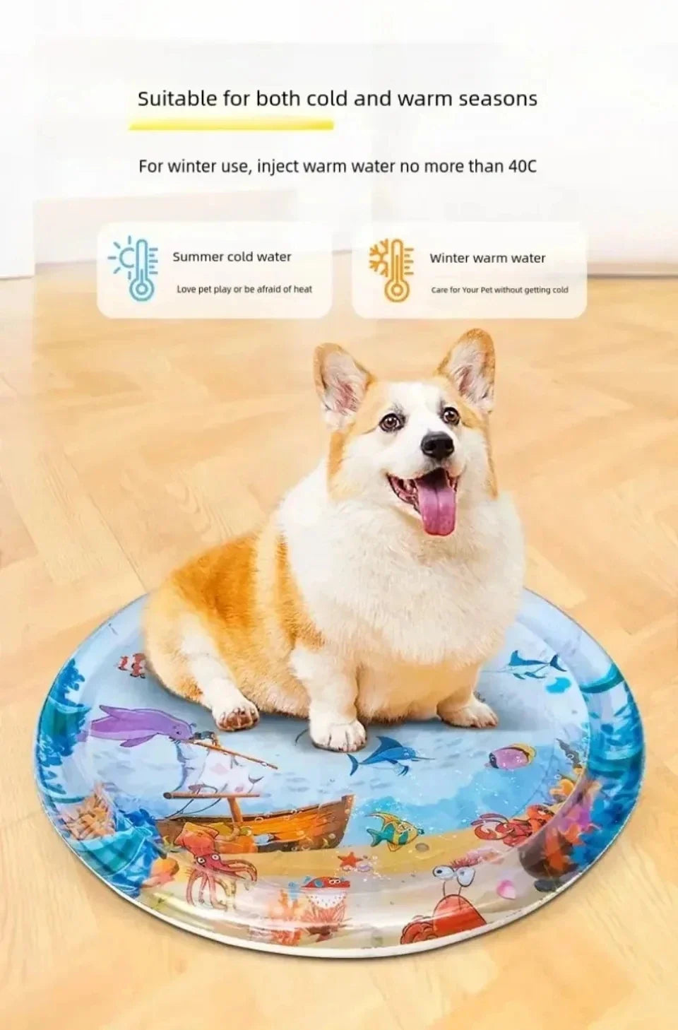 Thickened PVC Cooling Lick Pad Summer Pet Enrichment Accessory 2026 – Cat Sensory Water Play Mat