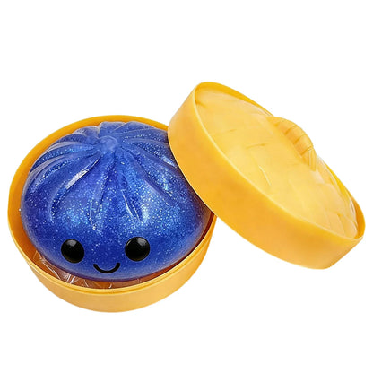Bun Glitter Fidget Toy Kawaii Dumpling Squeeze Dough Ball Desk Toy Viral Fall 2026 Gift Stress Relief