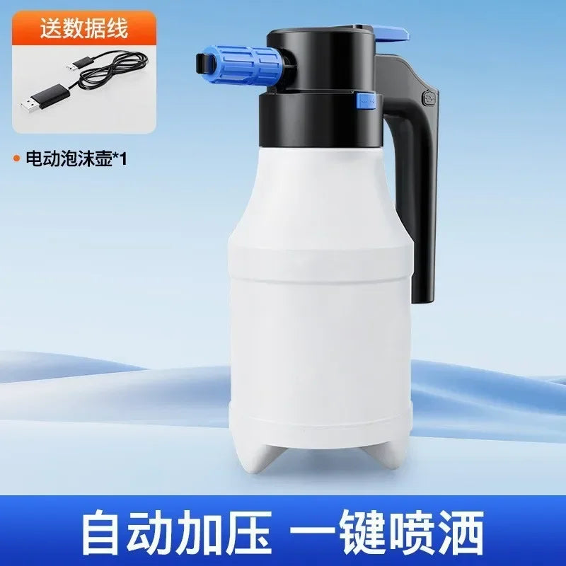 Foam Cannon Battery-Powered Motor-Driven Car Wash Sprayer High Pressure Snow Cannon Detailing Summer 2025 Fast Foam Clean