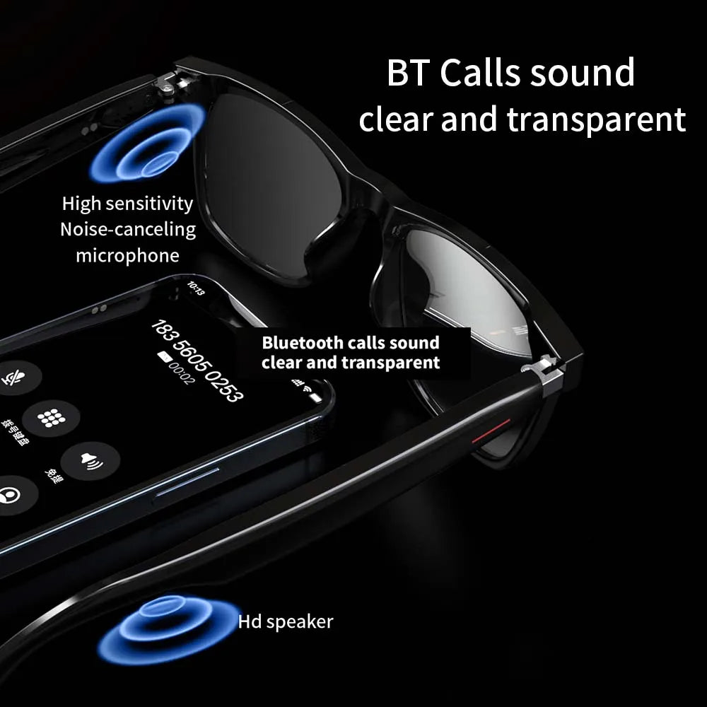 Glasses Smart Blue Light Polarized Audio Sunglasses
