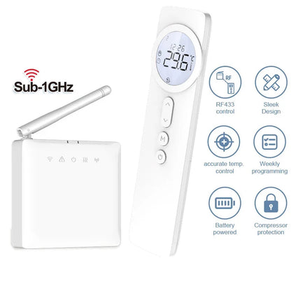 Thermostat Smart WiFi RF433 - Temperature Controller For Gas Boilers And Floor Heating, Fall 2025 Energy Saving