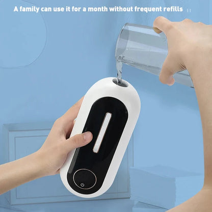 450ML Toilet Automatic Foam Soap Dispenser - Touchless Wall Mounted Hand Wash Accessories for Kitchen and Bathroom