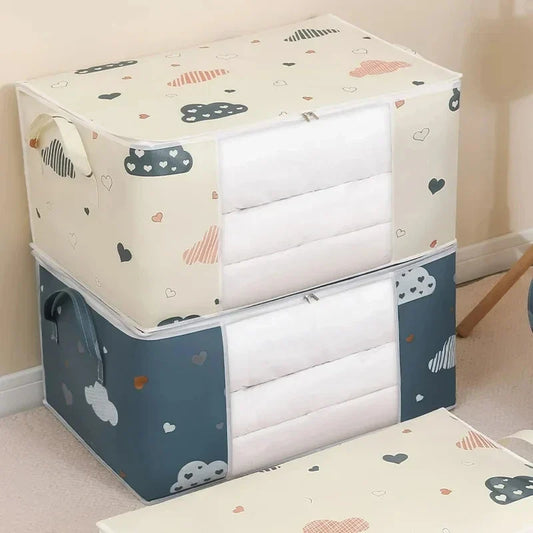 Large Capacity Dustproof Quilt Storage Bag - Household Organizers for Clothes & Bedding