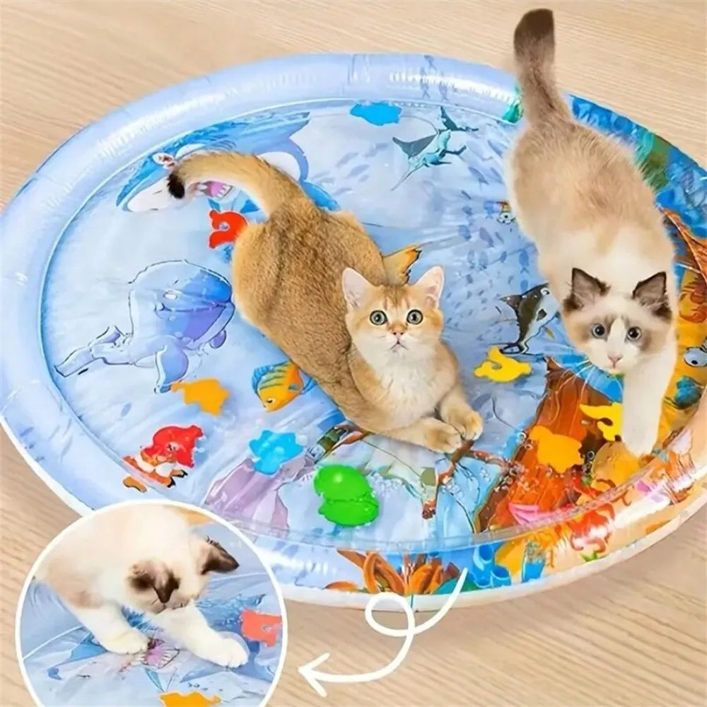 Thickened PVC Cooling Lick Pad Summer Pet Enrichment Accessory 2026 – Cat Sensory Water Play Mat