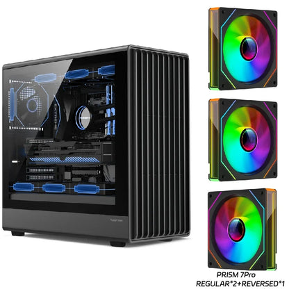 Case PC Glass Side ATX M ATX ITX Support 360mm Radiator