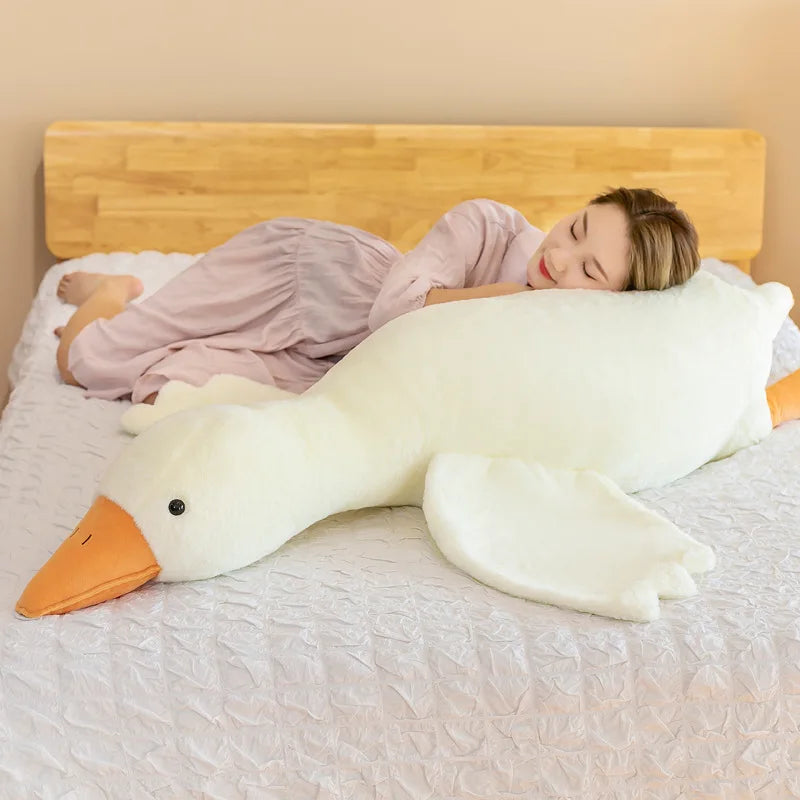 Goose Plush Pillow Plush Sleeping Cushion Holiday Gift 2026 Cozy Household Decor For Sofa Bed