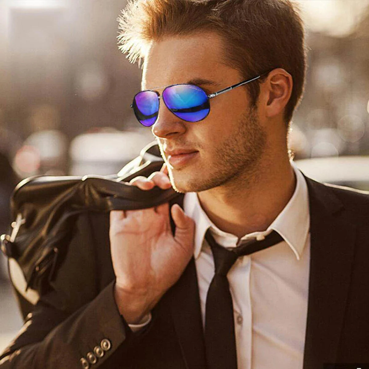 Shades Sunglasses for Men - Outdoor UV Protection Light Eyewear