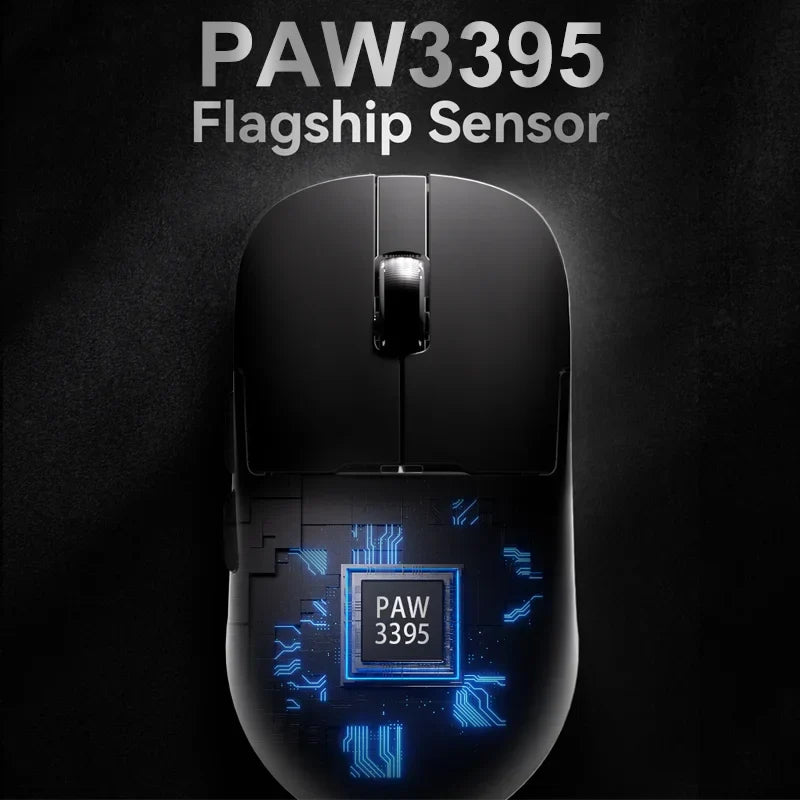 Gaming Mouse Magnetic Charging Comfort-Grip Light Cordless