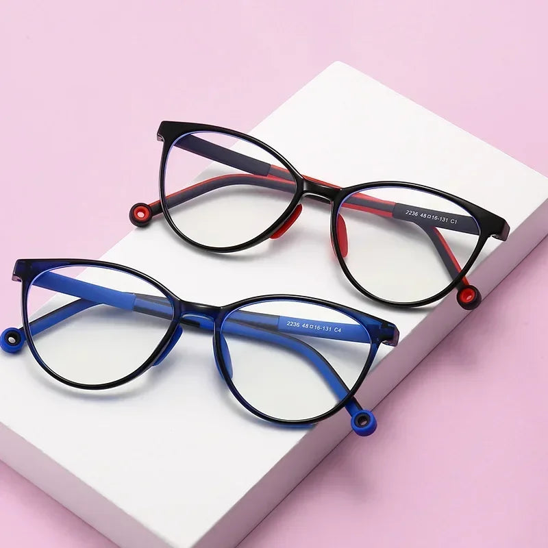 Kids2026 Edition Blue Light Blocking Glasses - Computer Eyewear For Safe Screen Time Back To School