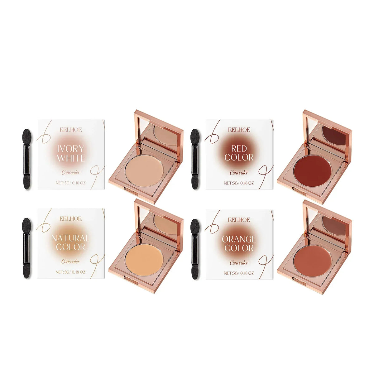 Concealer Light Organic Coverage For Acne And Dark Circles Fall 2026 Beauty Trend Oil Control Water-Resistant