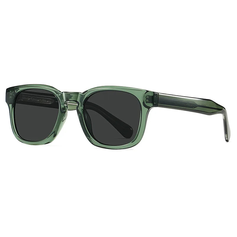 UV400 gradient lenses, vintage style, travel and beach – Retro square unisex sunglasses
