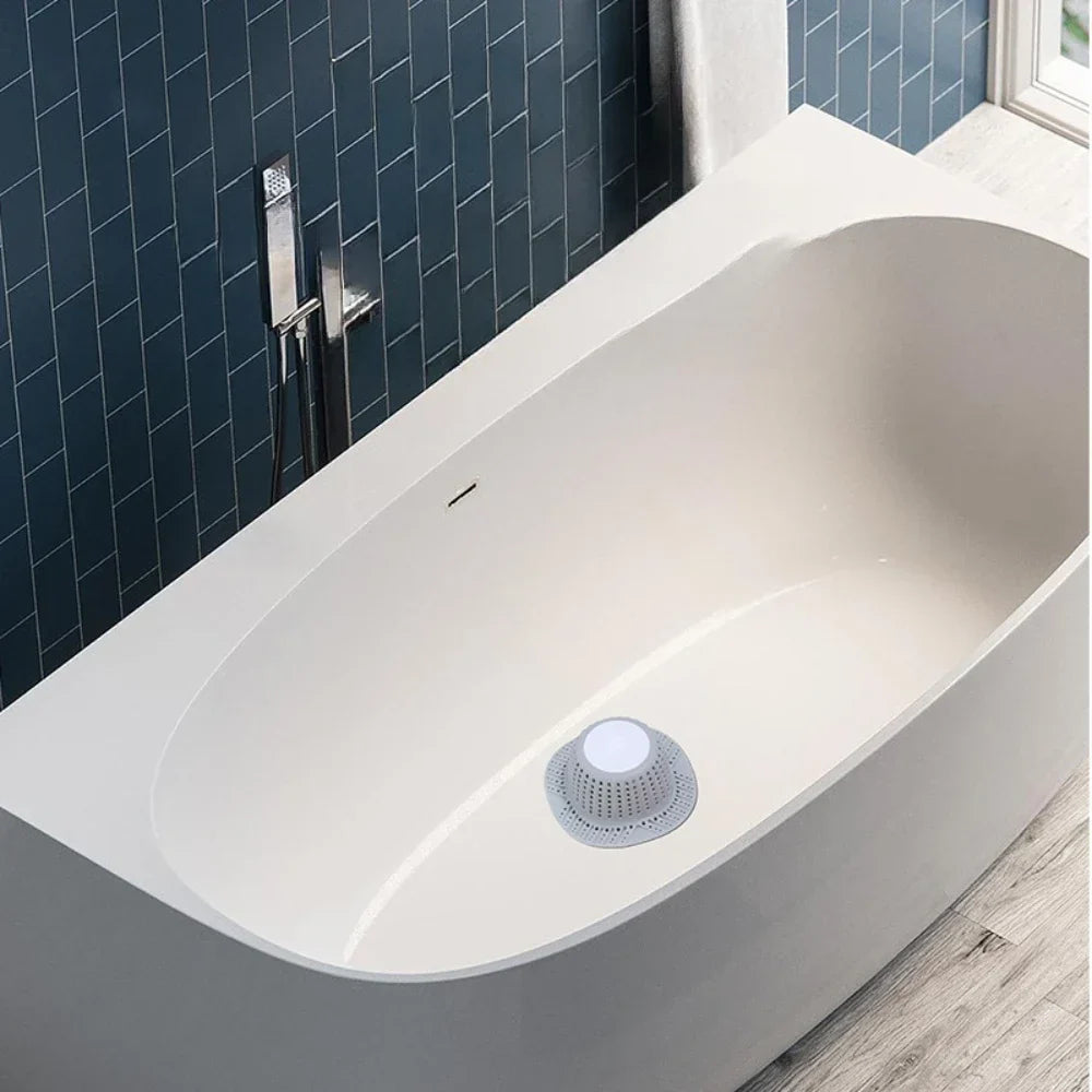 Hair Drain Catcher Collapsible Drain Protector For Bathtub Sink Shower Drains Spring Cleaning 2026 Keeps Drains Clear