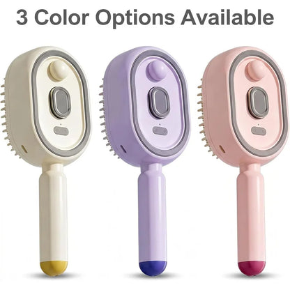 Scalp Massager 3 In 1 Self Cleaning Motor-Driven Spray Brush Battery-Powered Viral Fall 2026 Gift