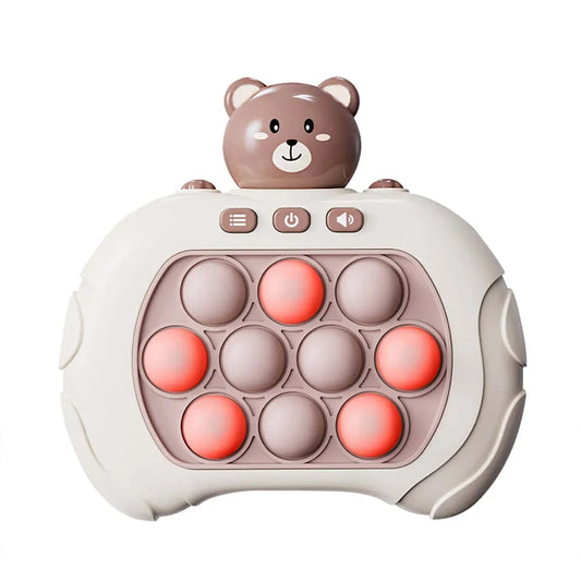 Push Speed Decompression Puzzle Game Console - Engaging Squeeze Toy for Teens and Adults, Develops Coordination and Problem-Solving Skills