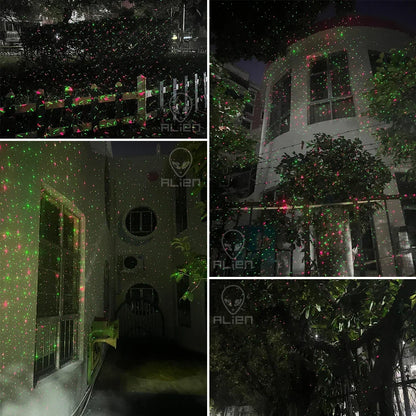 Christmas Laser Light Projector Water-Resistant Outdoor Garden