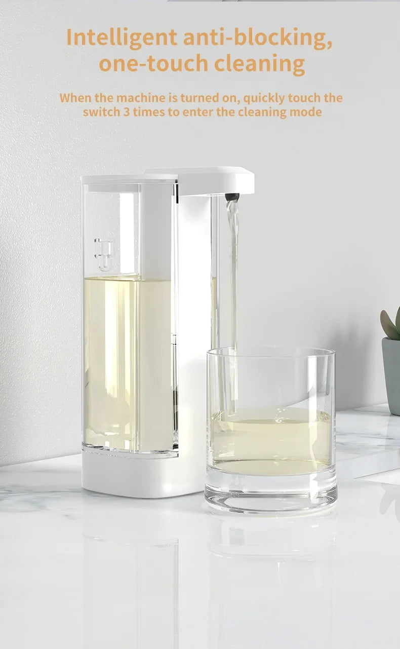 Sensor Automatic Soap Dispenser Touchless Kitchen Bathroom