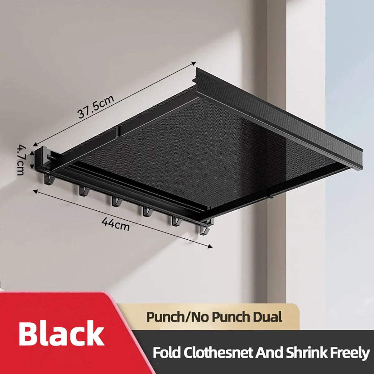 Clothes Foldable Rack Wall Mounted Drying Shelf Fall 2025 Balcony Bathroom Space Saving Corrosion Resistant