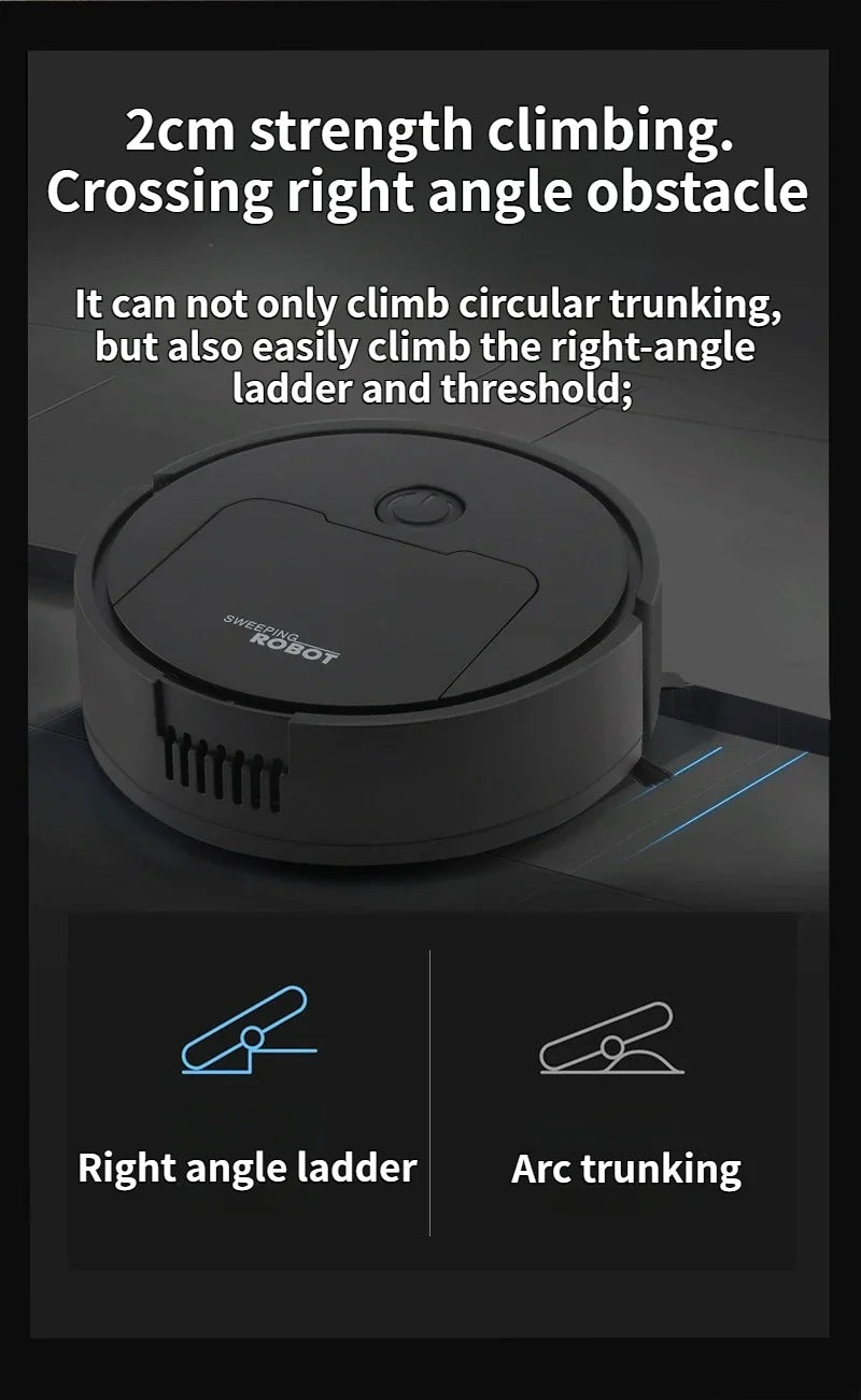Sweeping Suction Robot 3 In 1 Mini Automatic Sweeper