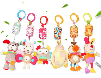 Rattle Baby Hanging Plush Toy Newborn Sensory Toys Gift