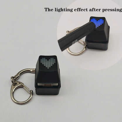Keyboard Mechanical Keychain RGB Mini Tester Stress Toy