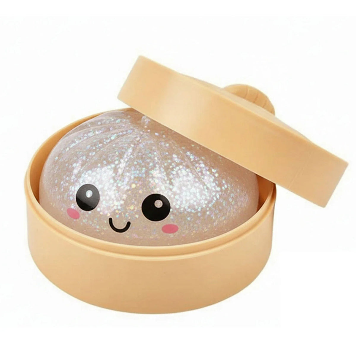 Bun Glitter Fidget Toy Kawaii Dumpling Squeeze Dough Ball Desk Toy Viral Fall 2026 Gift Stress Relief