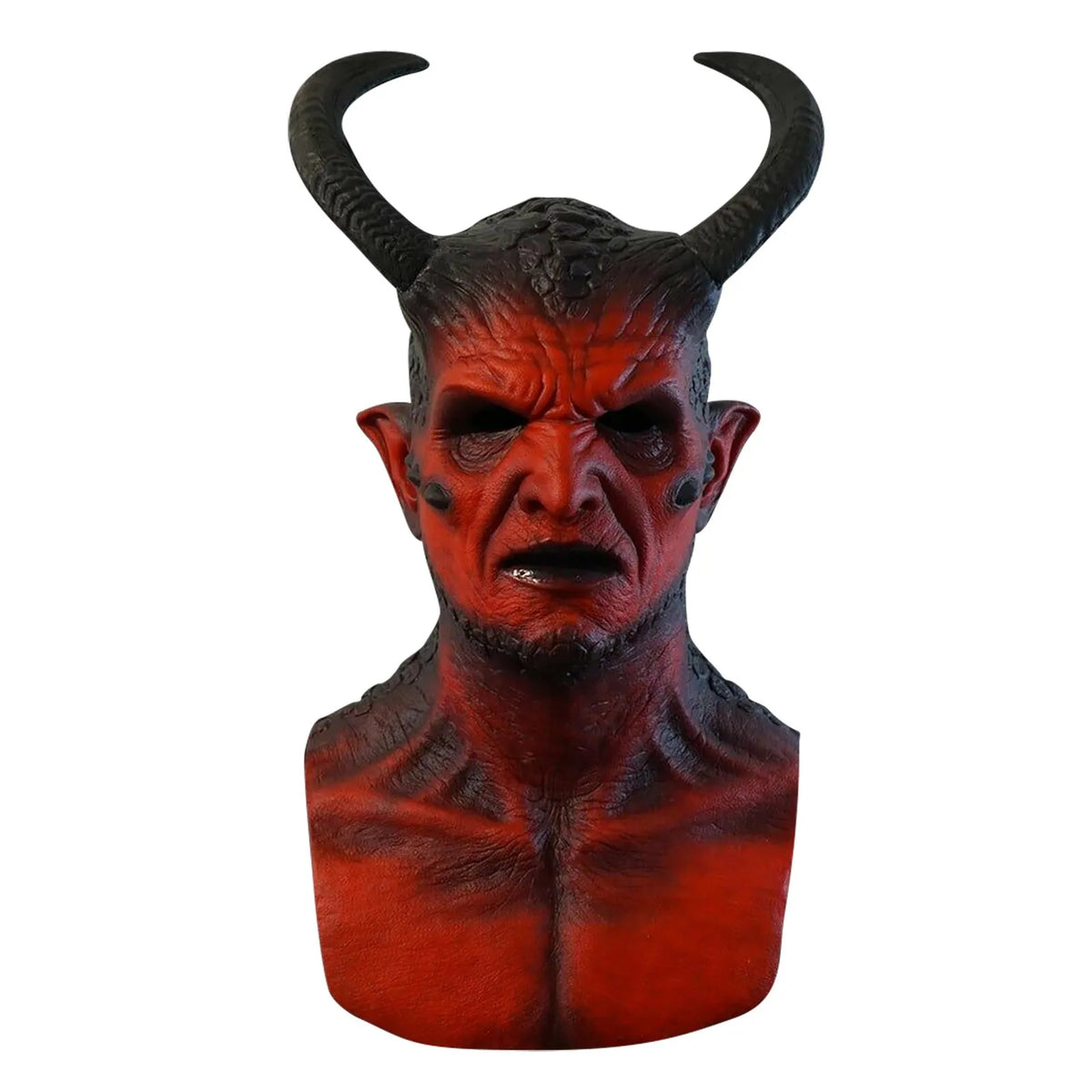 Mask Devil Silicone Full Face Cosplay Halloween 2025 Real
