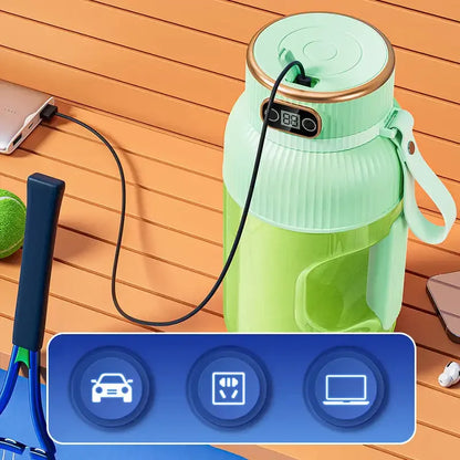Travel-Friendly Juicer Cup Multifunctional USB Blender With Digital Display Viral Trend Fall 2026 Travel