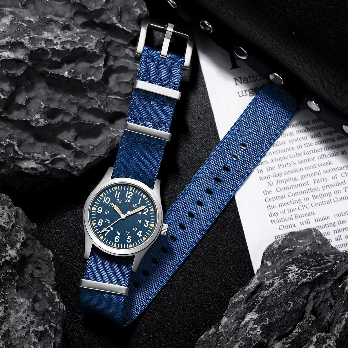 Military2025 Edition Quartz Field Watch 37mm Sapphire Fall