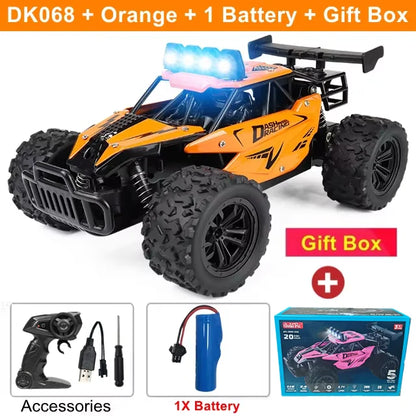 Control Remote Car Drift 1:16 Off Road Alloy Truck 2.4G Radio LED Lights High Speed Fall 2025 Gift For Kids