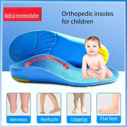 Orthotic Kids Insoles High Arch Support Sports Comfort Plantar Fascia Insole