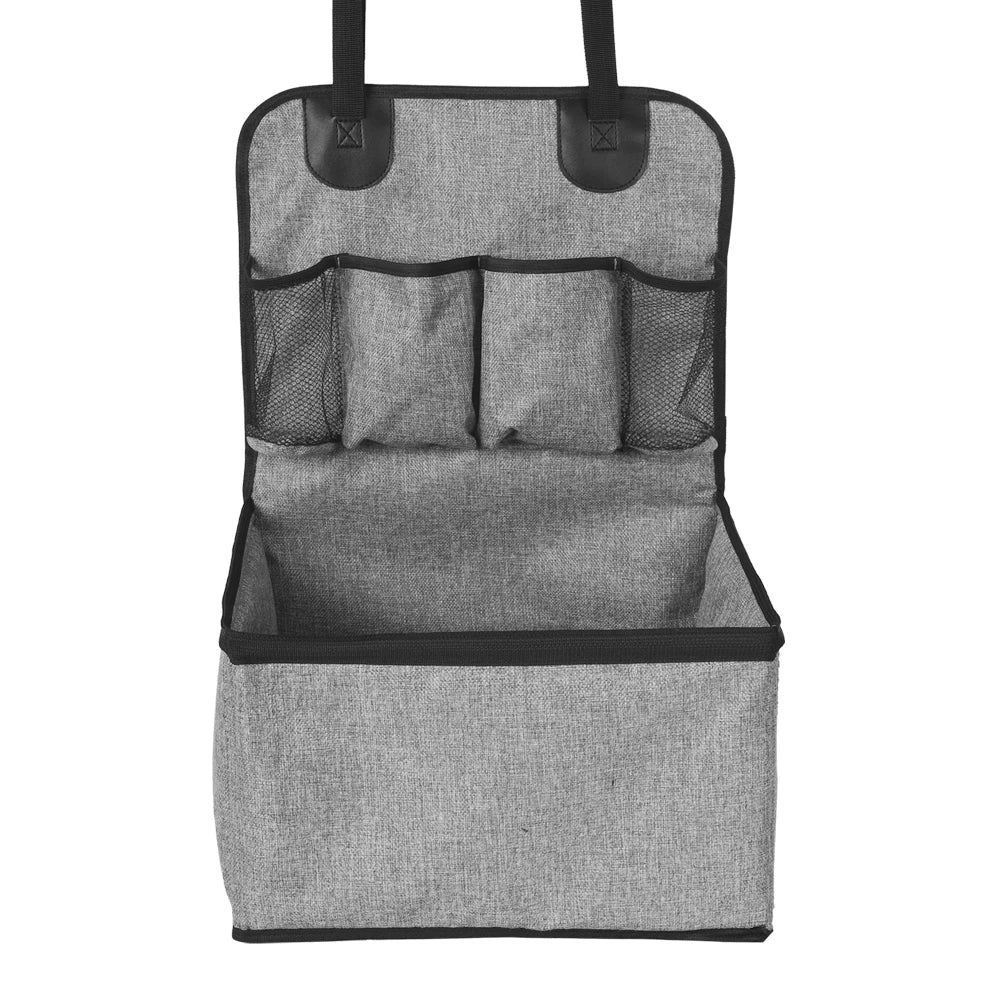 Dog Car Seat - Puppy Booster Seat for Front Seat, Storage Pockets for Compact to Medium Dogs