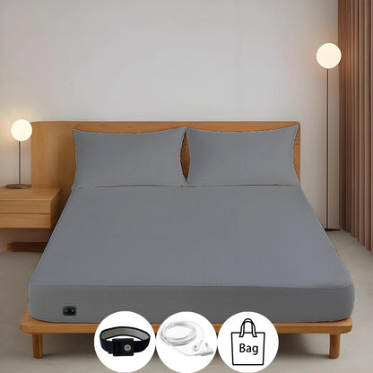 Silver Earthing Fiber Fitted Sheet Anti Static Grounding