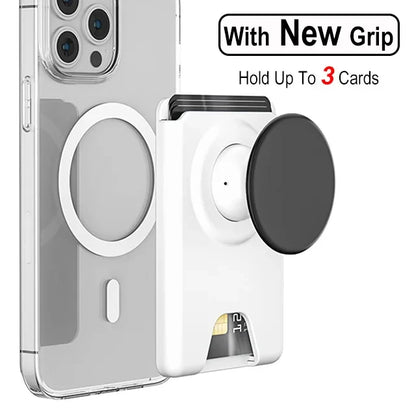 Magnetic2026 Edition Wallet With Expanding Grip For Phones Universal Card Holder Case Anti Scratch And Dustproof Back To School